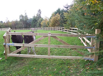 Timber Farm Gates